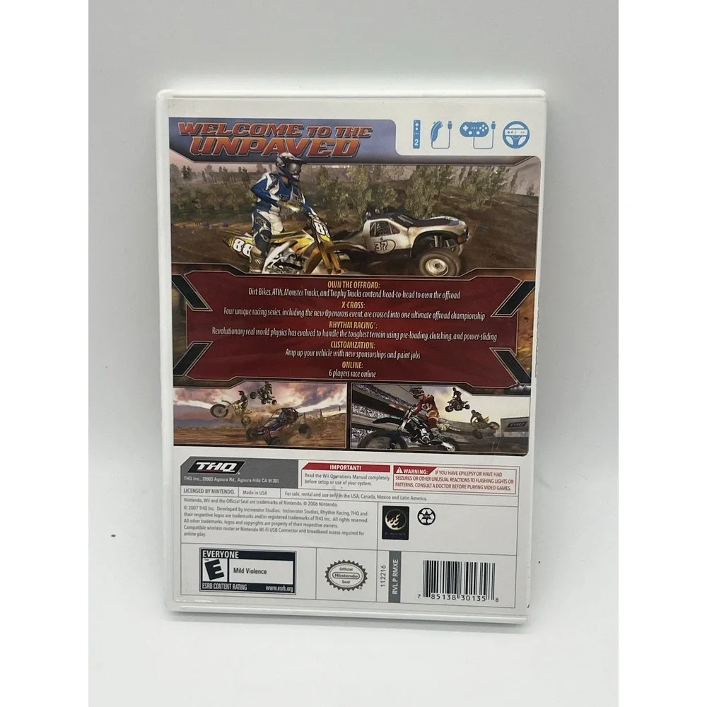 MX vs ATV Untamed Wii (CIB)‎
